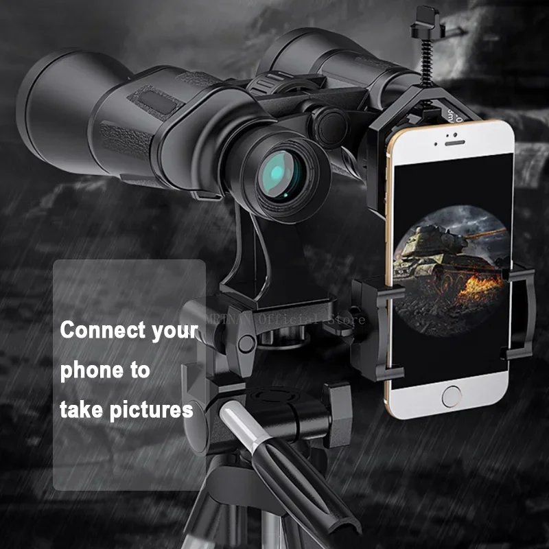 Powerful Telescope 20X50 Professional Binoculars Low Light Outdoor Long Range Waterproof Military Hunting Camping Equipment