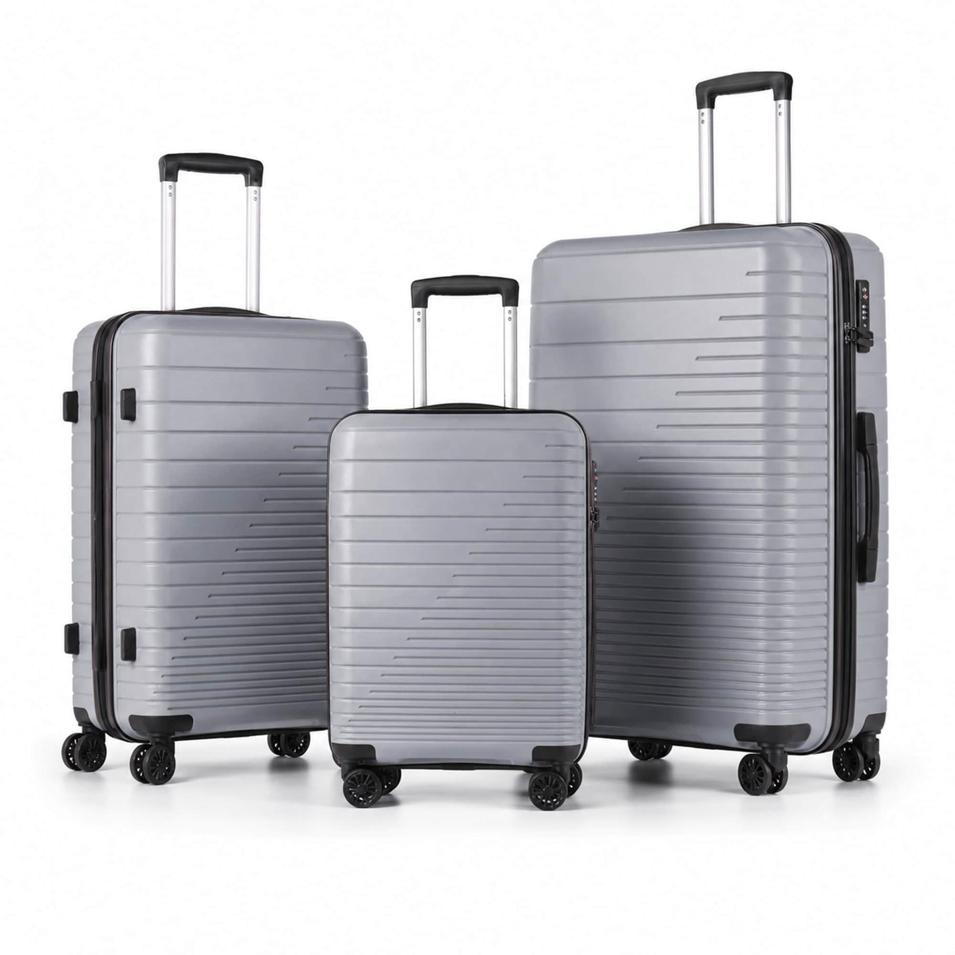 【縦横】藁蔟7個セット Zimtown, Luggage Set, 3-Piece, 20'', 24'', 28'' Black - Walmart.com