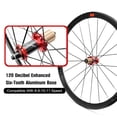 thumbnail image 2 of Ensemble de Roues, Roues 700c V/c Frein 23c 25c Route Compatible 23c 40mm/1.57 Po V/c Décibel 40mm/1.57 Po Pneus 700c Carbone 25c 28c Fibre de Carbone Frein Compatible Vélo Ensemble de Roues 120, 2 of 6