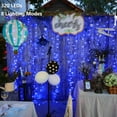 thumbnail image 5 of 320 LEDs Curtain Lights, Fairy String Lights, Blue, 5 of 8