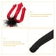 thumbnail image 3 of 1 set Halloween Party Cosplay Disfraz Accesorios de disfraces de diablo TIE BODA TAN, 3 of 6