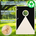 thumbnail image 5 of 3ft x 2ft Solid Wood Cornhole Set – Premium Outdoor Game with 8 All-Weather Bean Bags & Carrying Case, 5 of 10