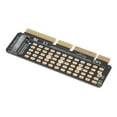 thumbnail image 1 of NVME Riser Card With Cooling Holes Supporting Various PCI-E Protocols Compatible With 2230 / 2242 / 2260 / 2280 Long And Short M.2NVME Protocol Hard Disk., 1 of 8