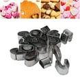 thumbnail image 3 of Clay Earing Cutters,  Clay Cutters Set Stainless Steel Complete Tools Light Weight  for Jewelry Making, 3 of 8