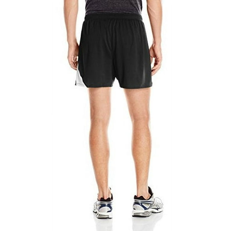 ASICS Men s Break Through Performance Shorts Black White X Large Walmart
