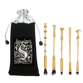 5 Pieces of Harry Potter Makeup Brushes, for Harry Potter Fans, with Gift  bag, Suitable for Eye Shadow, Foundation and so on, the Best Valentines Day