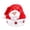 Red-Santa Claus, variant on JeashCHAT Santa Hat, Bear Christmas Hat with Snowflake Decor, Plush Xmas Hat for Adults Kids, Holiday Party Costume Accessory, Christmas Gift, 11" x 15.75"