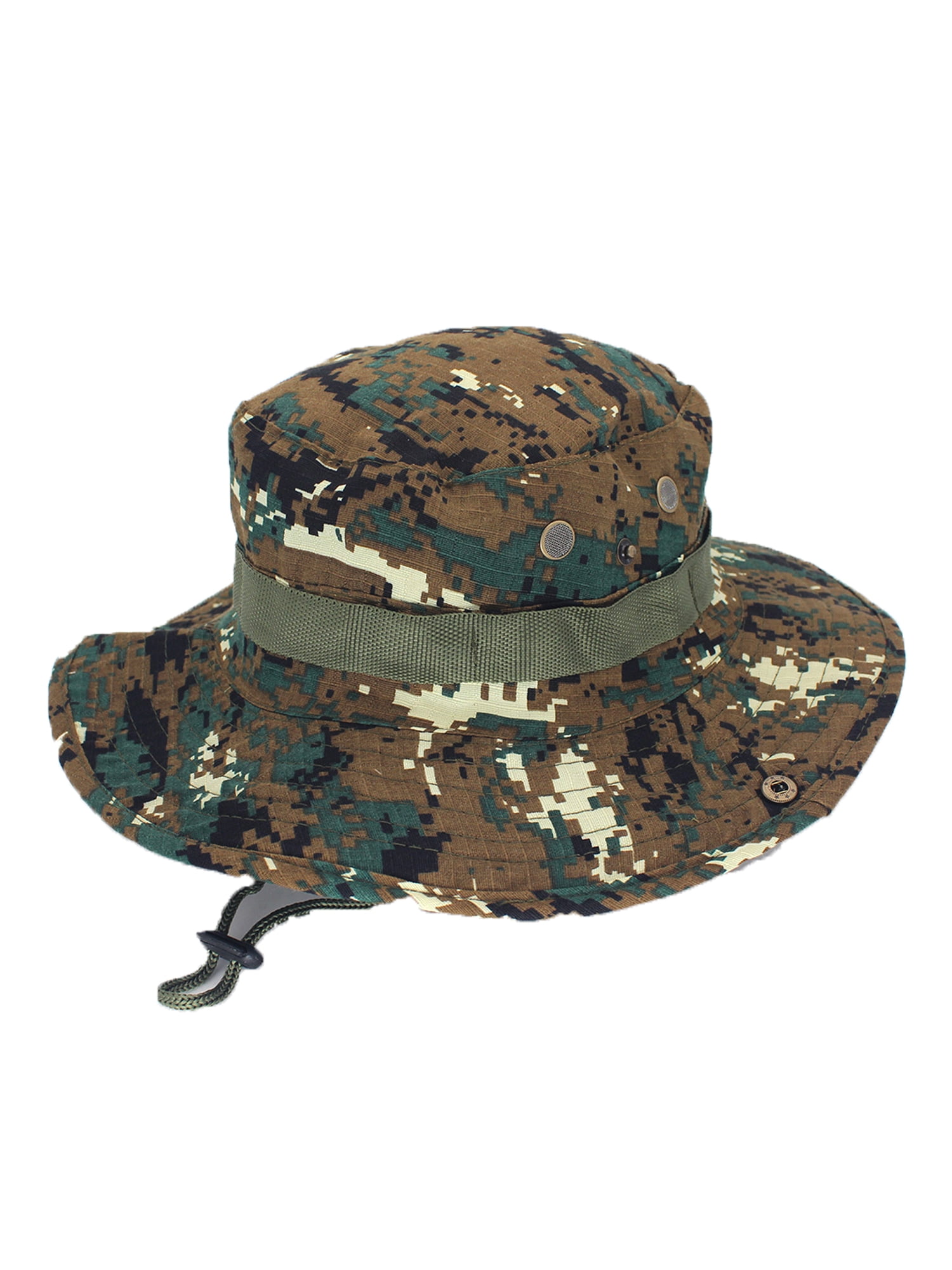 DESERT CAMOUFLAGE Military Boonie Bush Fishing Hiking Neck Flap Sun Cover Hat 