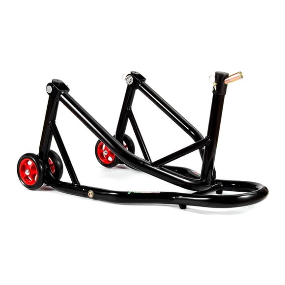 MOTO4U Soporte para motocicleta Elevador de cabeza delantero Elevador de cabeza de árbol triple Soporte de elevación de rueda delantera - Motocicleta deportiva para bicicleta de calle