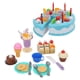 thumbnail image 5 of Juguete de corte de pastel de cumpleaños juguetes de corte de apariencia brillante diseño de orificio de bricolaje seguro reutilizable para regalo para el hogar ANGGREK Otros, 5 of 8