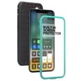 thumbnail image 2 of Apple iPhone 11 Pro Max Case, Built-in [Screen Protector] Heavy Duty Rugged Holster Armor Cover [Belt Clip][Kickstand] Teal, 2 of 4