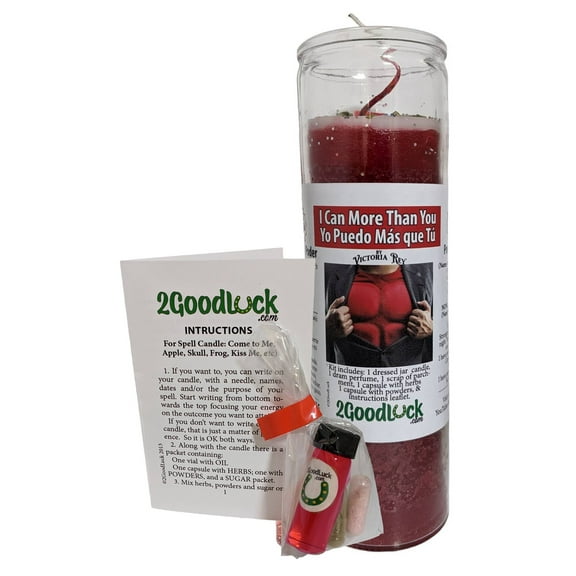 I Can and you Can’t Dressed Candle Kit - Yo Puedo mas que Tu