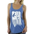 thumbnail image 1 of Awkward Styles American Flag Army Women Racerback Tank Top 4th of July Gifts USA Flag Army Shirt for Women Made in the USA Vintage USA Army Women Tank USA Pride Military Top for Women, 1 of 4