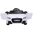 thumbnail image 2 of Topbuy White 12 V Audi TT RS Powered Ride-On with Remote Control, 2 of 5