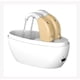thumbnail image 1 of Audífonos recargables Earcentric Easy Charge con base de carga, 1 of 6