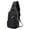 Black, variant on zttd sling bag for men women shoulder backpack chest bags crossbody daypack with usb cable for hiking camping outdoor trip a