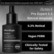 theralogic RetinA Pro Expert 0.3 Retinal Ampoule (30ml + gift 4ml) │ Advanced Retinal Skin-Tightening & Radiance Boosting Bundle