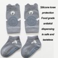 thumbnail image 3 of Baby Socks Set Unisex Toddler Knee Protectors Non Slip Ankle Socks, 3 of 5