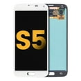 thumbnail image 2 of Assemblage de Remplacement OLED Sans Cadre Compatible pour Samsung Galaxy S5 (Reconditionné) (Blanc), 2 of 8