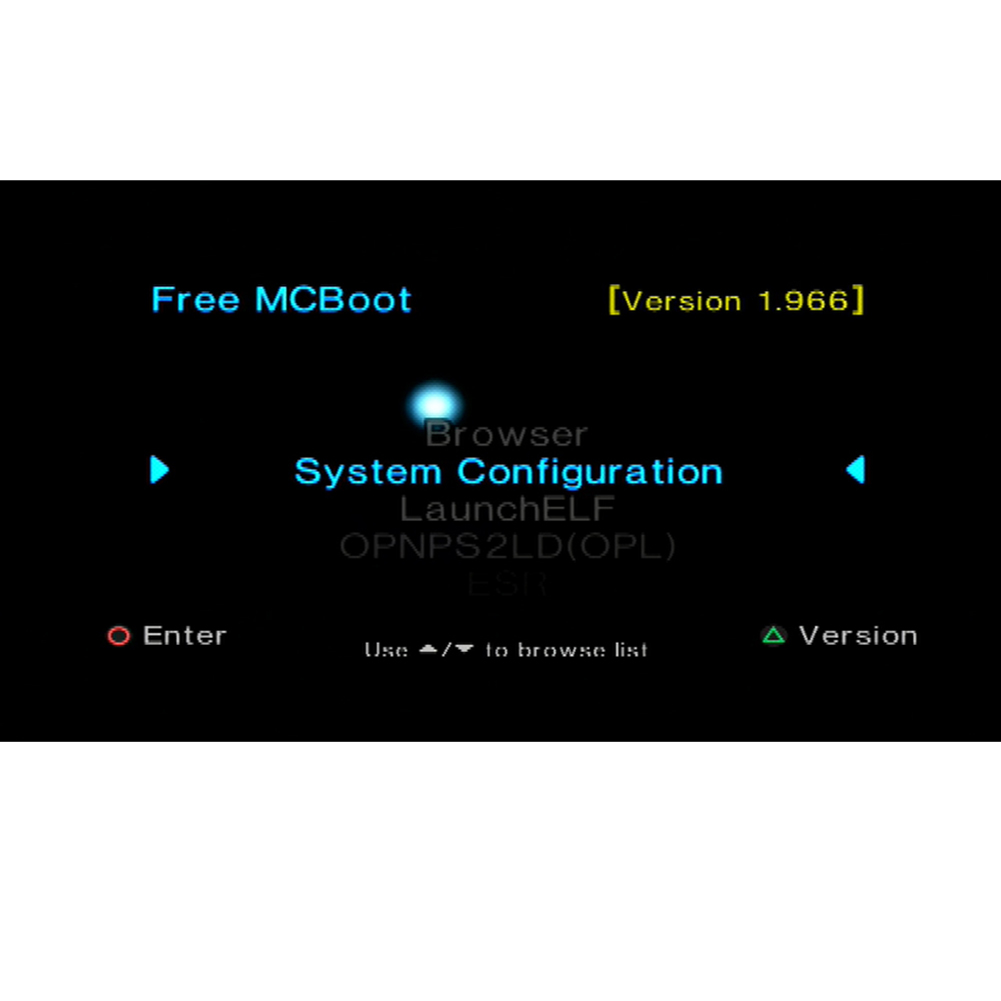 Bfunx Scheda di memoria McBoot V1.966 PS2 FMCB 8MB/16MB/32MB/64MB gratua per Playstation2 Fat Console  44