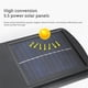 thumbnail image 4 of Bearachild 160 COB Solar LED Farola Impermeable PIR Sensor de movimiento Lámpara de control remoto inteligente 1200W Jardín exterior Luz de pared de Iluminación y accesorios lámpara de rejilla 10 Bearachild HA005678-02B, 4 of 6