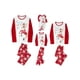 thumbnail image 1 of Pijamas Conjunto A Juego Para Navidad Familia Manga Larga Estampado De Alces Tops + Pantalones XBTCLXEBCO Bebé Rojo;12-18 Meses, 1 of 7