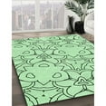 thumbnail image 2 of Ahgly Company Indoor Rectangle Patterned Mint Green Area Rugs, 8' x 12', 2 of 6