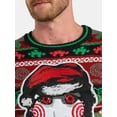 thumbnail image 4 of SAW Men's Billy the Puppet Cool Holiday Sweater, Sizes S-3XL, 4 of 5