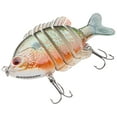 thumbnail image 7 of (2 pack) Bassdash SwimPanfish Multi Jointed Panfish Bluegill Swimbaits Hard Topwater Bass Lures Fishing Lure Crank Saltwater 3.5in/0.85oz, 7 of 7