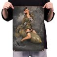 thumbnail image 4 of Placa Metal Vintage Pintura Hierro Rectangular Pared 30x40cm, 4 of 9