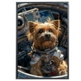 thumbnail image 2 of Yorkshire Terrier Dog Wall Decor - Space Wall Decor - Space Wall Art - Funny Dog Wall Art Poster - Cute Dog Home Decor - Dog Themed Gifts, 2 of 6