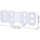 thumbnail image 5 of 3d Led Digital Wall Clock, Bedroom Desk Alarm Clock Digital Wall Clock, 21.5 X 8.8cm (blue), 5 of 5