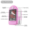 FaceLake FL400 Fingertip Pulse Oximeter (Pink)