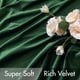 thumbnail image 4 of Cortinas MIULEE Velvet Hunter Green, 244 x 137 cm, 2 paneles, 4 of 6
