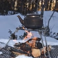 thumbnail image 4 of Jesscasday Folding Outdoor Cooking Rack Campfires Stand Stainless Steels Open Fire Tripod, 4 of 7