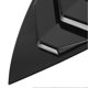 thumbnail image 2 of 2Pcs Side Window Spoiler Smooth Surface Triangle Splitter Cover Replacement for Tesla Model Y 2021-2023 Black, 2 of 4