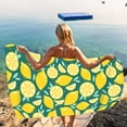 thumbnail image 5 of ChicYu Fine Beach Blanket 30x60 Inch Compact Travel Towel Sandproof Bath Sheet Multi-Purpose Outdoor Toweling for Family Picnics Resort Lounging, 5 of 5