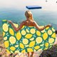 thumbnail image 5 of Toalla de playa de microfibra, superligera, colorida, resistente a la arena, multiusos, para viajes, piscina, 76 x 152 cm., 5 of 6