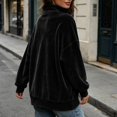 thumbnail image 5 of Azrian Women’s Turtleneck Pullover Top,Loose Fit Long Sleeve Sweatshirt Sizes S-2XL, 5 of 6