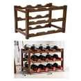 thumbnail image 3 of Rack, Thicker Bamboo Countertop for Pantry, Horizontal Storage Holder, Organizer, Rack Freestanding Floor - 3-Layer, 3 of 8