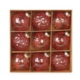 thumbnail image 1 of Inteprter Bolas de Navidad, grandes adornos navideños, árboles bohemios fáciles de adaptar, fiestas, suministros para fiestas de bodas. Kits de decoración para fiestas rojo 24.5 x 24.5 x 8 cm, 1 of 6