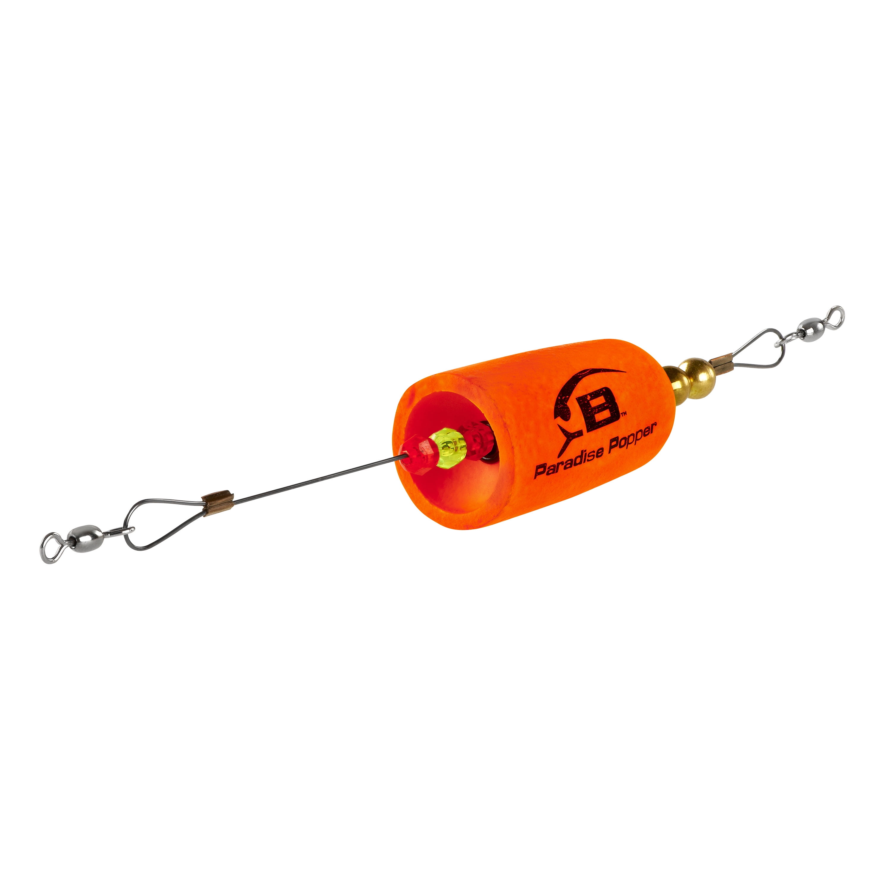 Bomber Paradise Popper X-Treme Fishing Float Rig Orange 3/4 oz