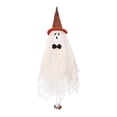 thumbnail image 4 of Carillón de viento colgante Macarena decoración de Halloween fantasma Sombrero naranja, 4 of 8