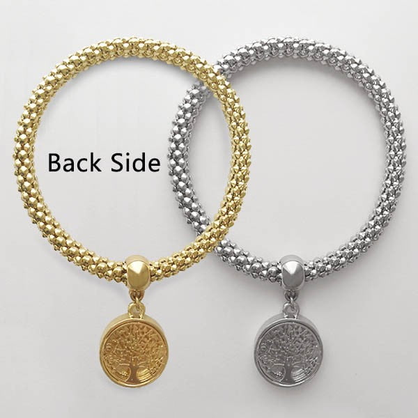 Bracelet Pendentif Amour Baiser Art Déco Mode Hommes Femmes Couple