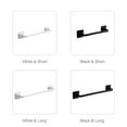 thumbnail image 4 of Towel Bar Bath Towel Clothes Hanger Nail-free Wall Mount Towel Rack Holder for Bathroom Kitchen, 4 of 8