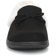 thumbnail image 3 of Vionic Women's Claribel Orthotic Supportive Slipper Black Microfiber 11W, 3 of 6