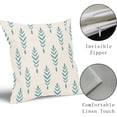 thumbnail image 5 of Boho Pillow Covers 20x20 Inch Teal Bohemian Geometric Decorative Throw Pillow Covers Farmhouse Outdoor Pillowcases Cotton Linen Cushion Covers for Couch Sofa Bed Home Decor (Pack of 2), 5 of 6