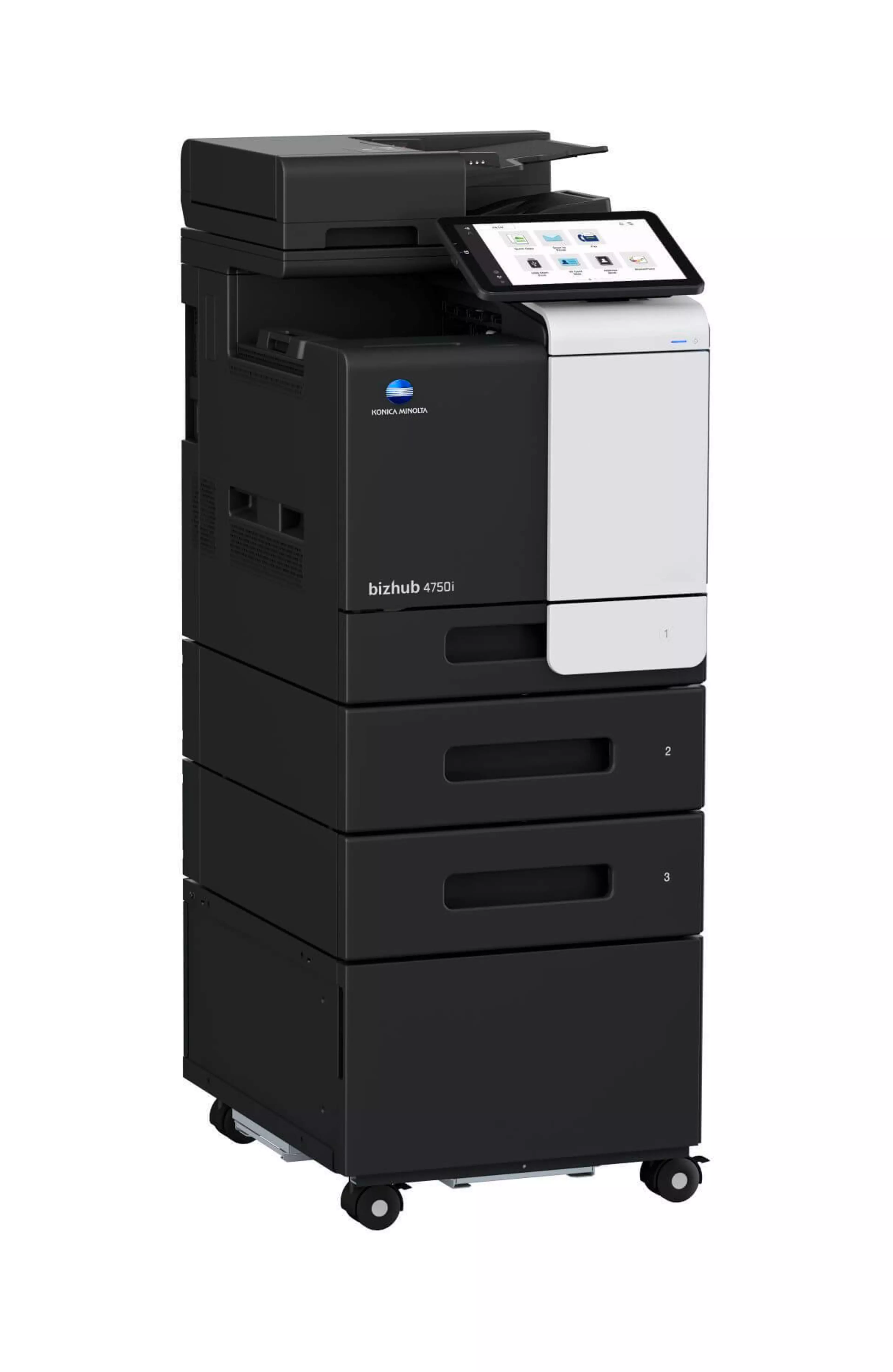 Konica Minolta BizHub 4750i - Mono / Laser MFP Printer Copier / Letter 50ppm