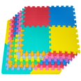 thumbnail image 1 of Alfombra de juego ProSource de 32 baldosas de espuma EVA multicolor, 1 of 6