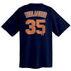 MLB - Big Men's Detroit Tigers #35 Justin Verlander Tee